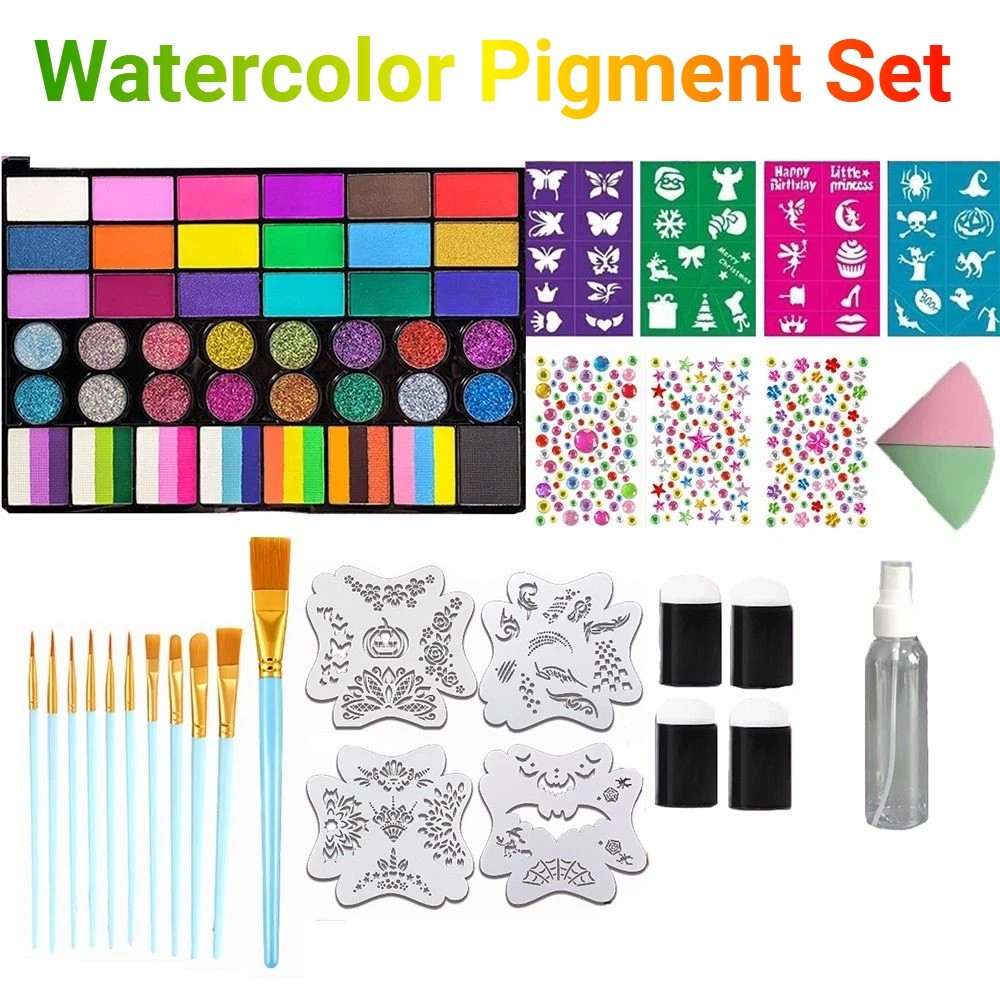 42 Colors Watercolor Paint Set - огляд і ціна Watercolor Paint Set Solid Pigment