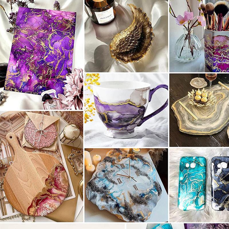 1 Set Resin Pigment Kit Art In - огляд і ціна Silicone Epoxy Resin Molds Set