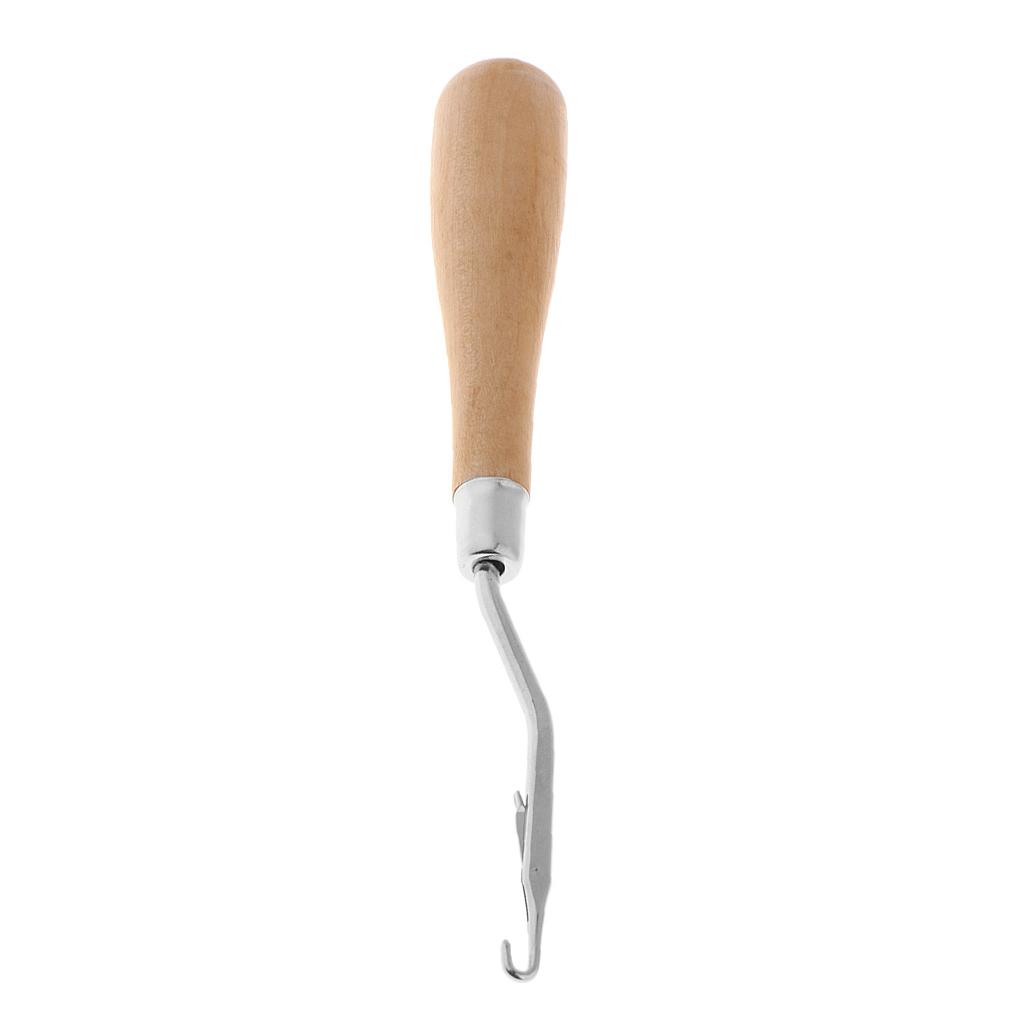 Wooden Crochet Latch Hook Ergo - огляд і ціна Wooden Crochet Hooks Ergonomic Handle