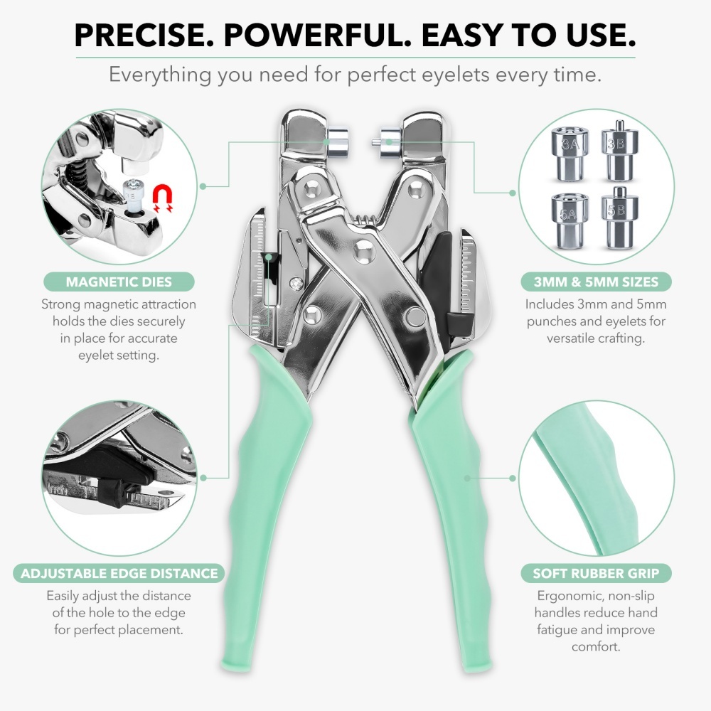 Grommet Tool Kit Handheld Hole - огляд і ціна Sewing