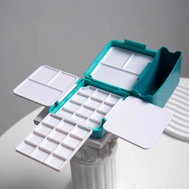 Mini Portable Solid Watercolor - огляд і ціна Watercolor Paint Set Solid Pigment