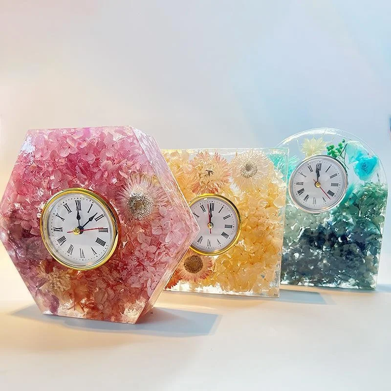Clock Ornament Set Silicone Mo - огляд і ціна Silicone Epoxy Resin Molds Set