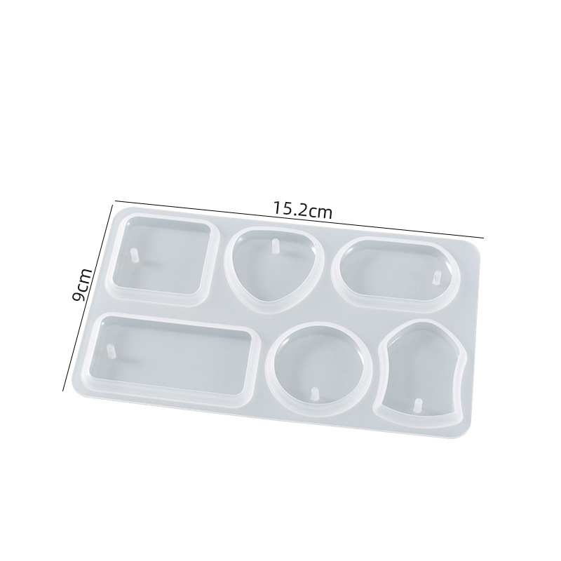 DIY Keychain Pendant Silicone  - огляд і ціна Silicone Epoxy Resin Molds Set