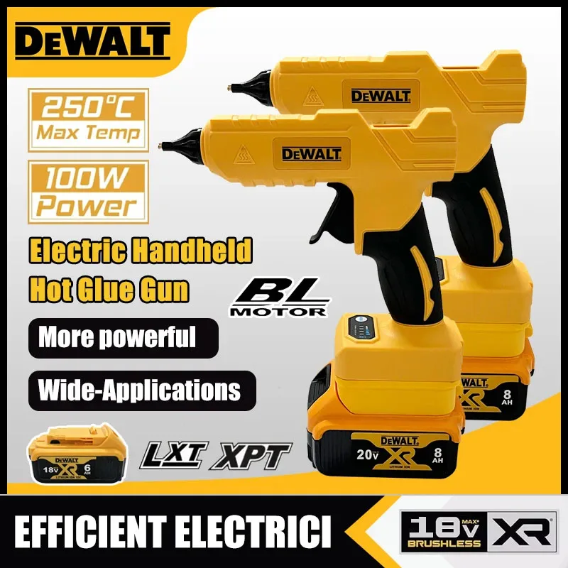 Dewalt Handheld Electric Cordl - огляд і ціна Hot Melt Glue Gun Cordless